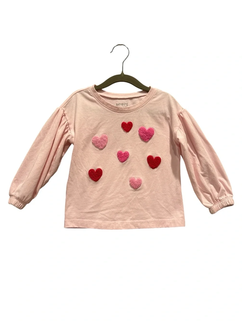 Jumping Beans Toddler Girl 2-pc Puff Sleeve Top & Leggings Set‎ Casual, Size 3T